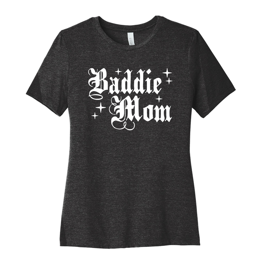 Baddie Mom Womens Cotton Tee