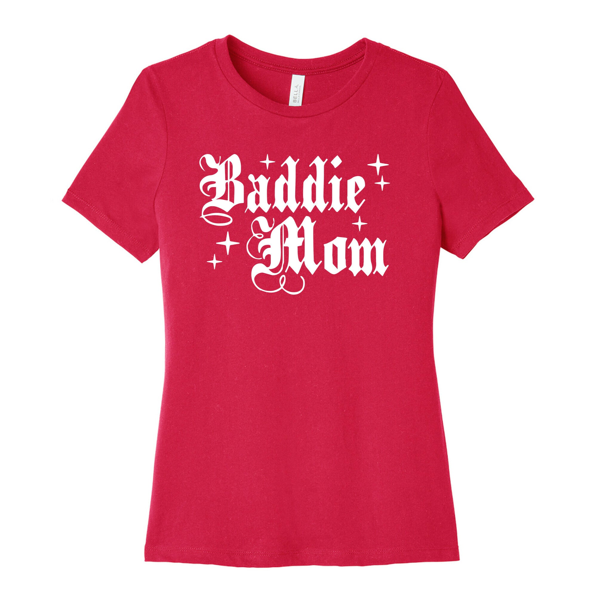 Baddie Mom Womens Cotton Tee