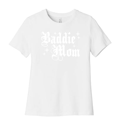 Baddie Mom Womens Cotton Tee