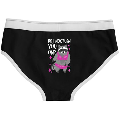 Do I Nocturn You On? Raccoon Boyfriend Briefs