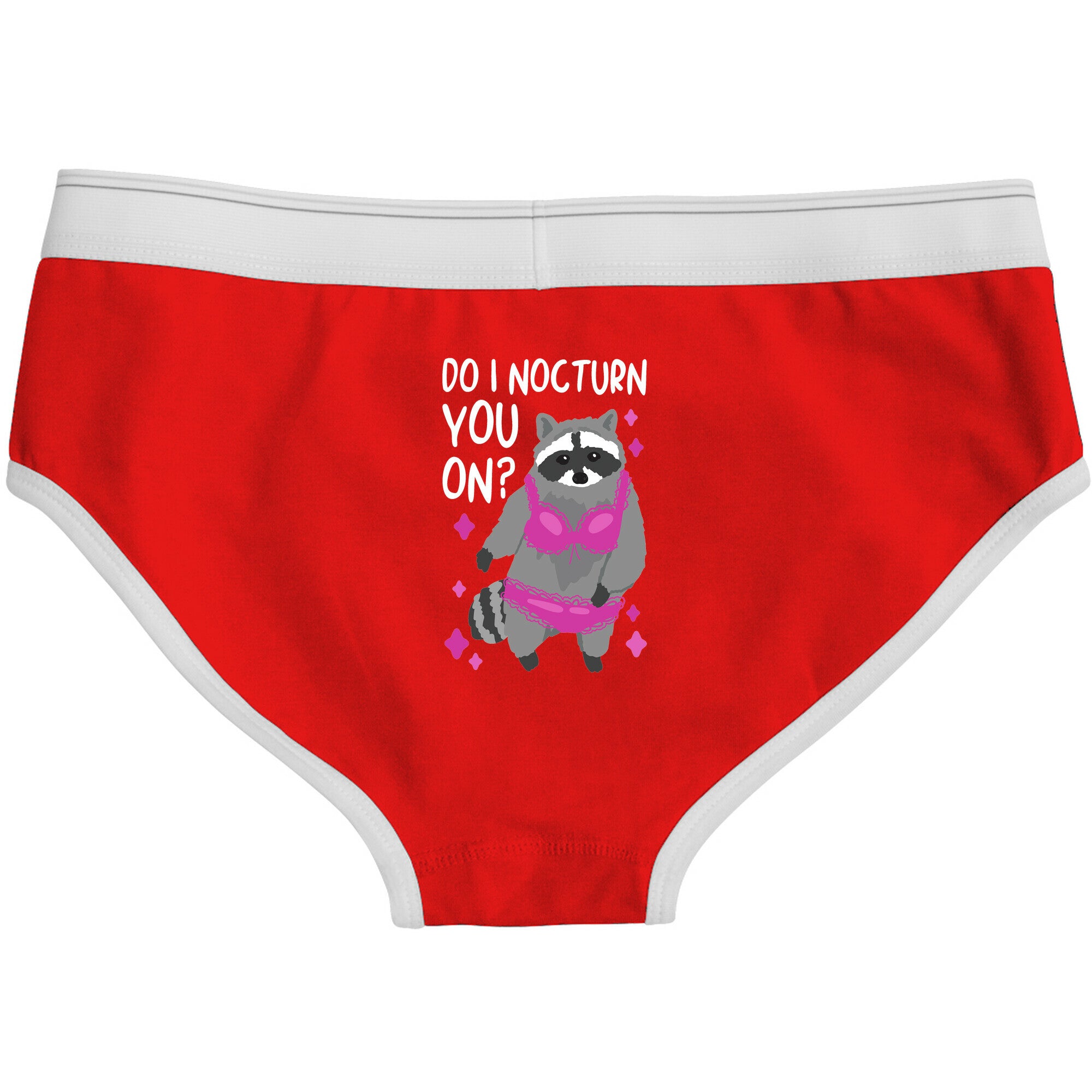 Do I Nocturn You On? Raccoon Boyfriend Briefs