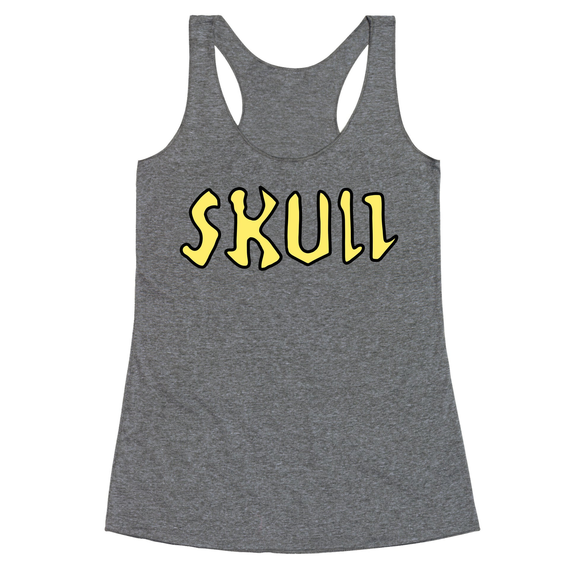Skull  Racerback Tank