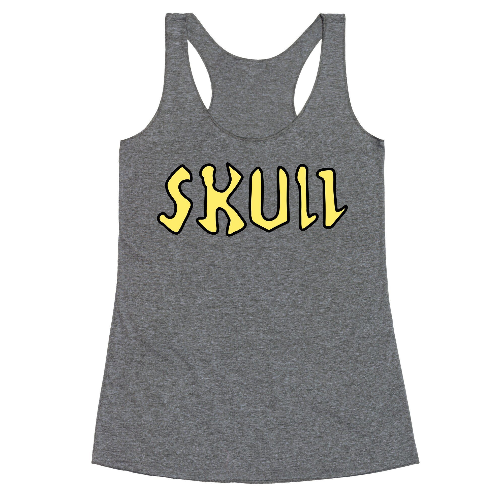 Skull  Racerback Tank