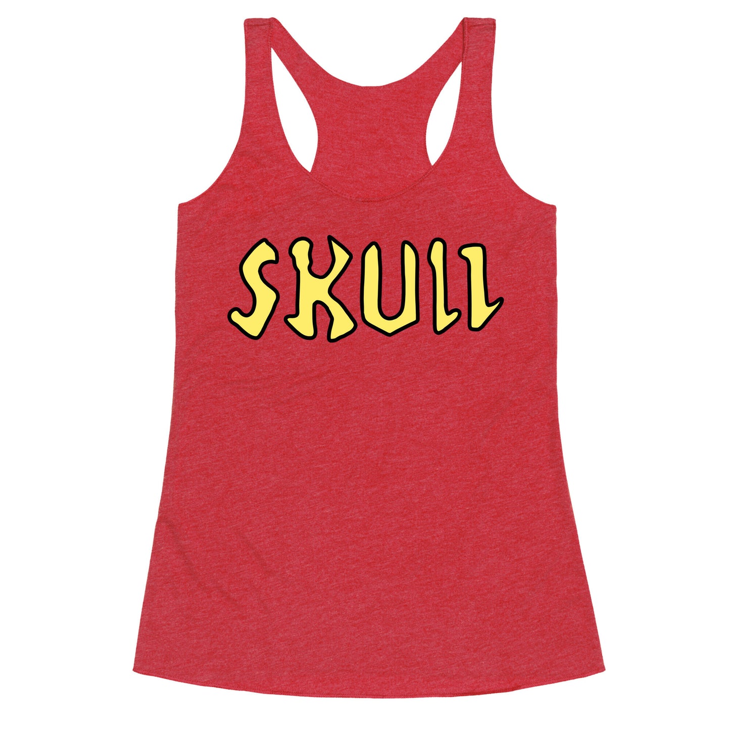 Skull  Racerback Tank