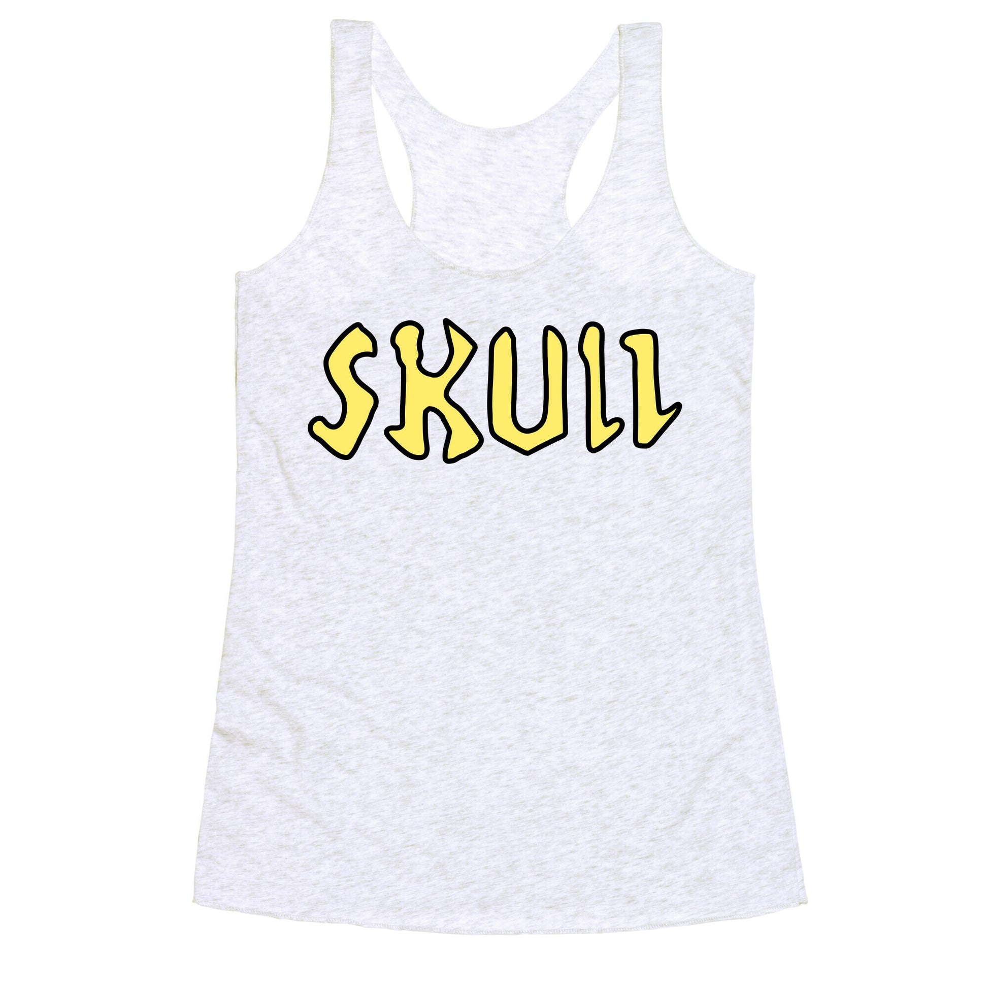 Skull  Racerback Tank