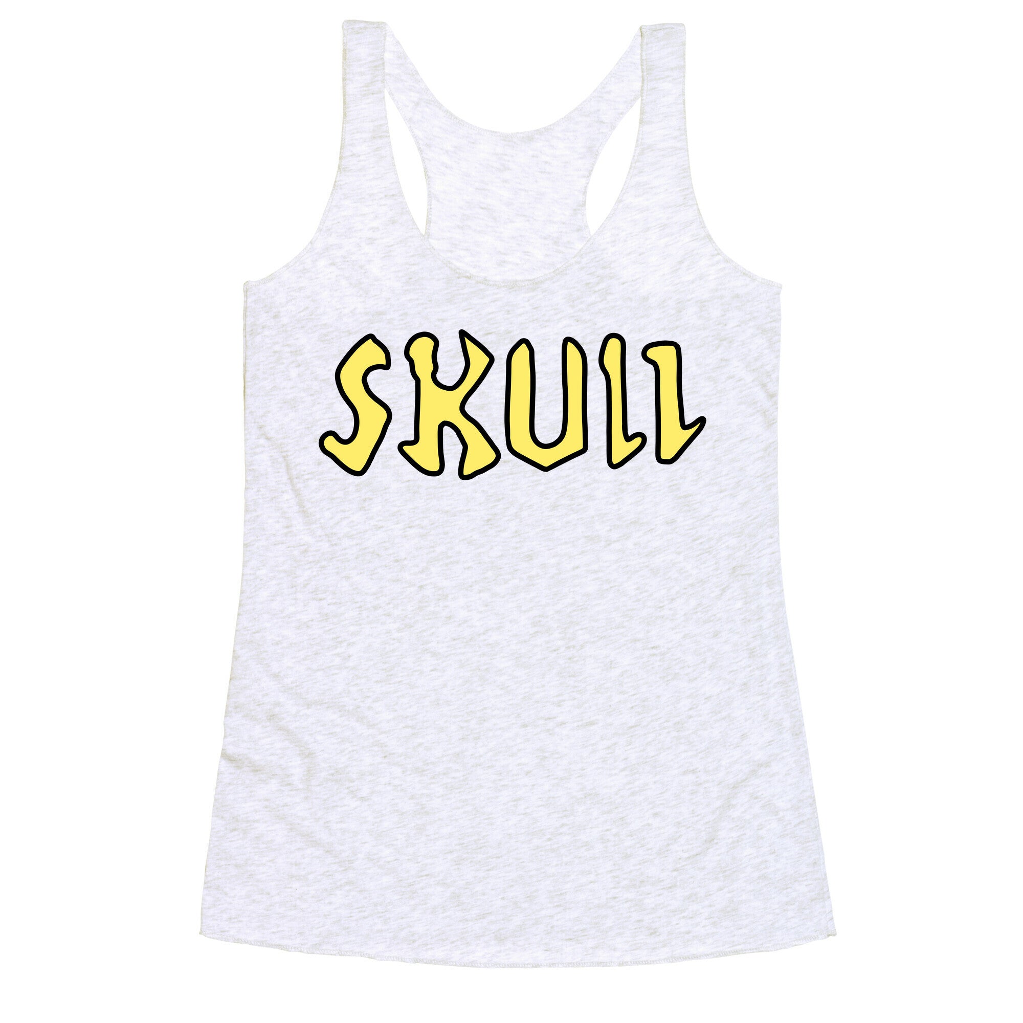 Skull  Racerback Tank