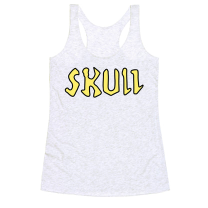 Skull  Racerback Tank