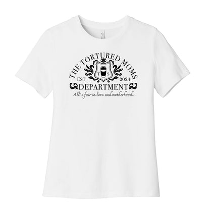 The Tortured Moms Department Womens Cotton Tee