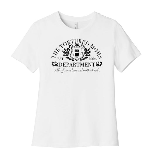 The Tortured Moms Department Womens Cotton Tee