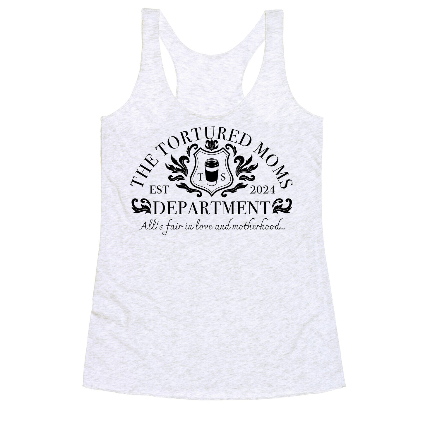 The Tortured Moms Department Racerback Tank