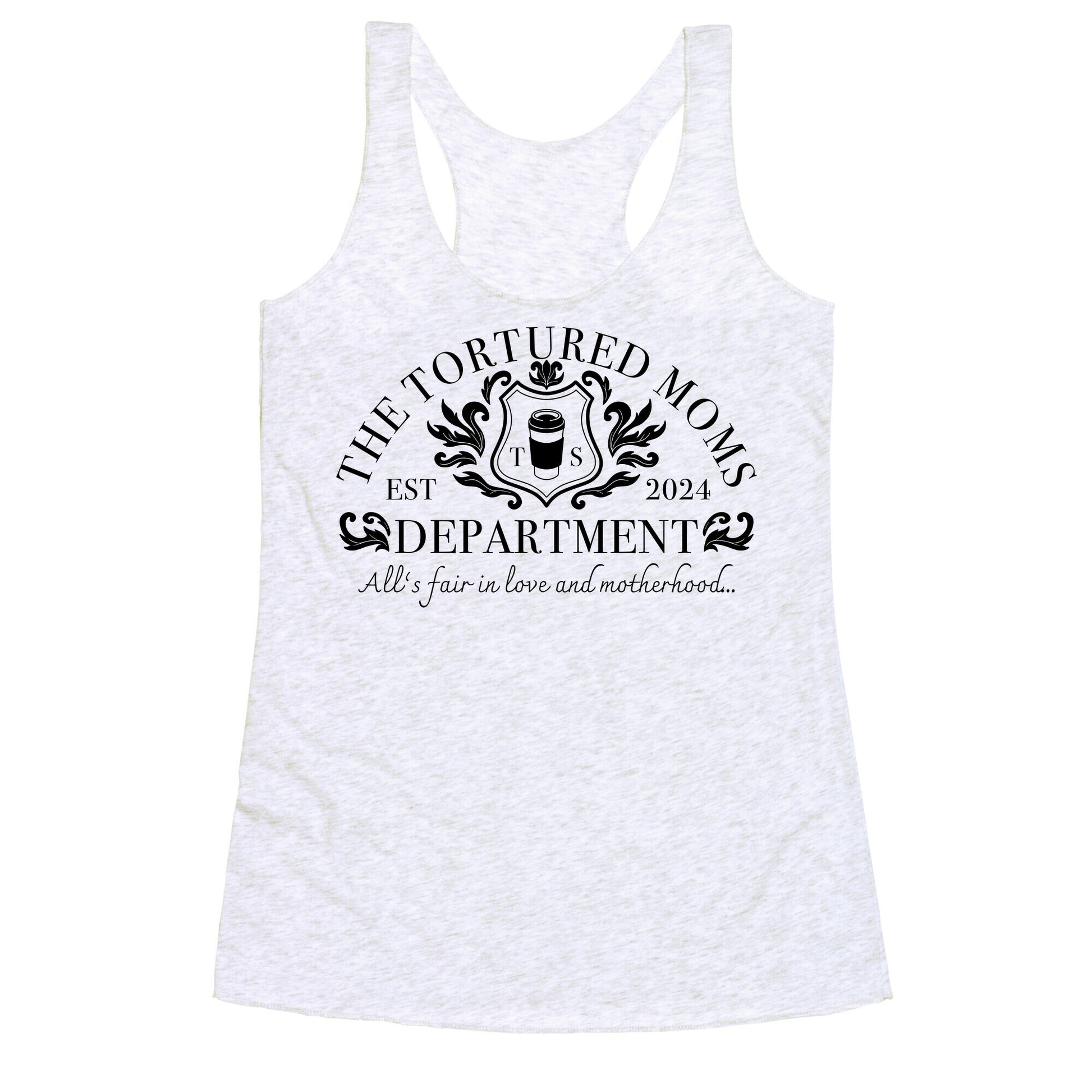 The Tortured Moms Department Racerback Tank
