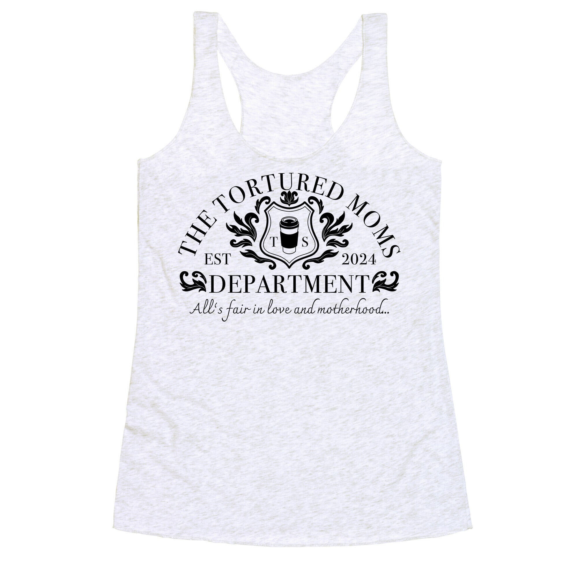 The Tortured Moms Department Racerback Tank