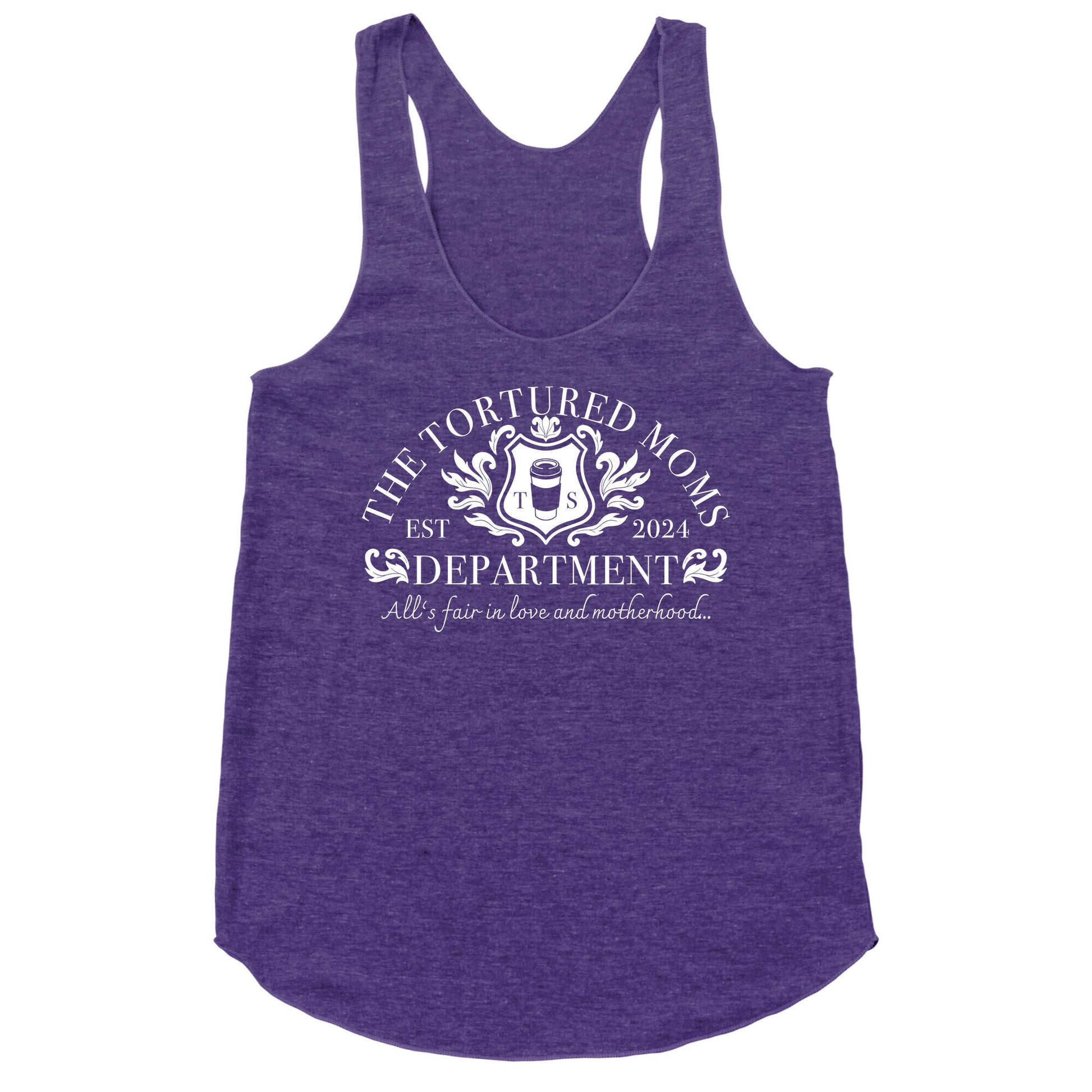 The Tortured Moms Department Racerback Tank