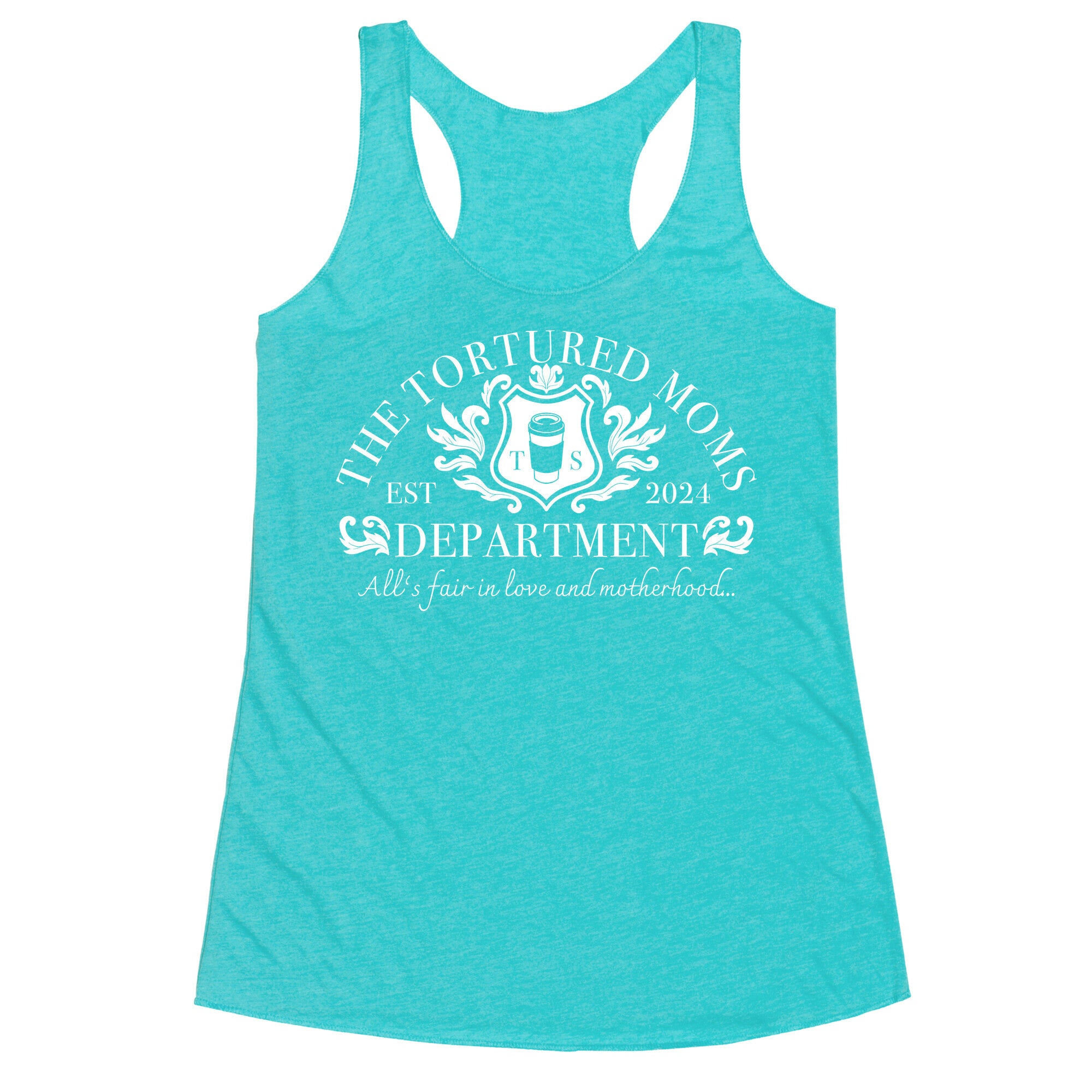 The Tortured Moms Department Racerback Tank