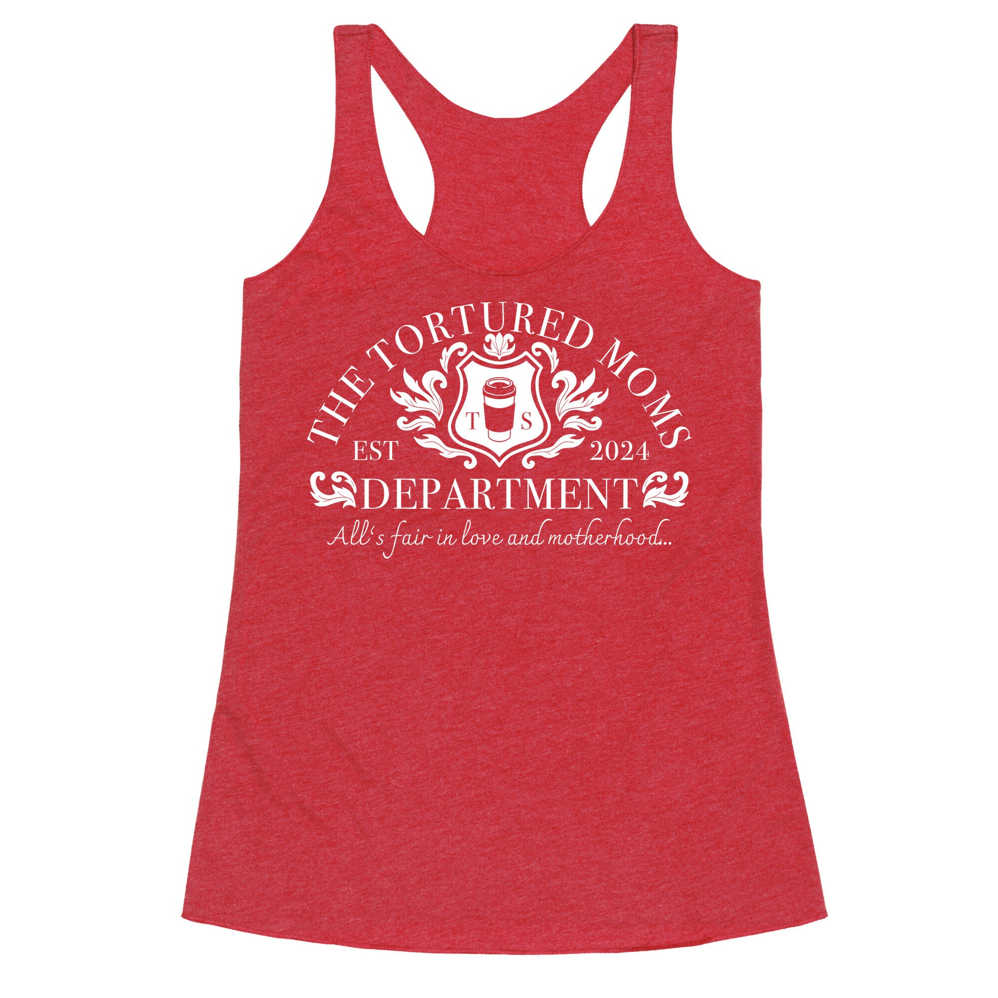 The Tortured Moms Department Racerback Tank