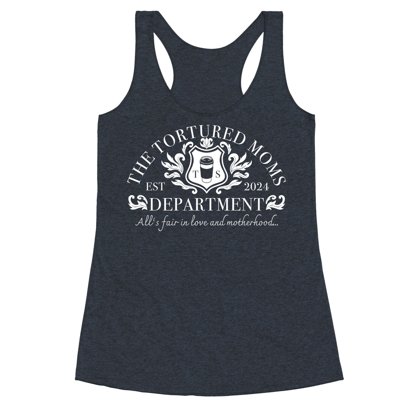 The Tortured Moms Department Racerback Tank