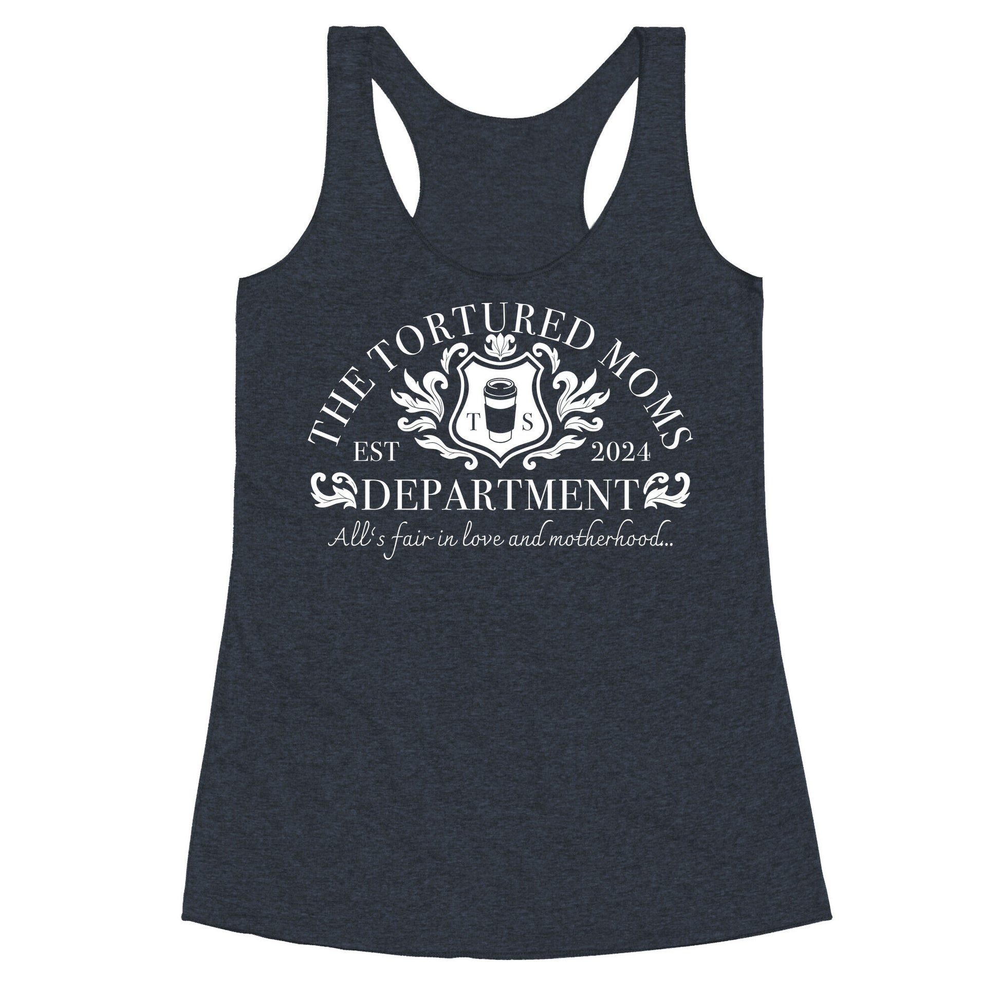 The Tortured Moms Department Racerback Tank