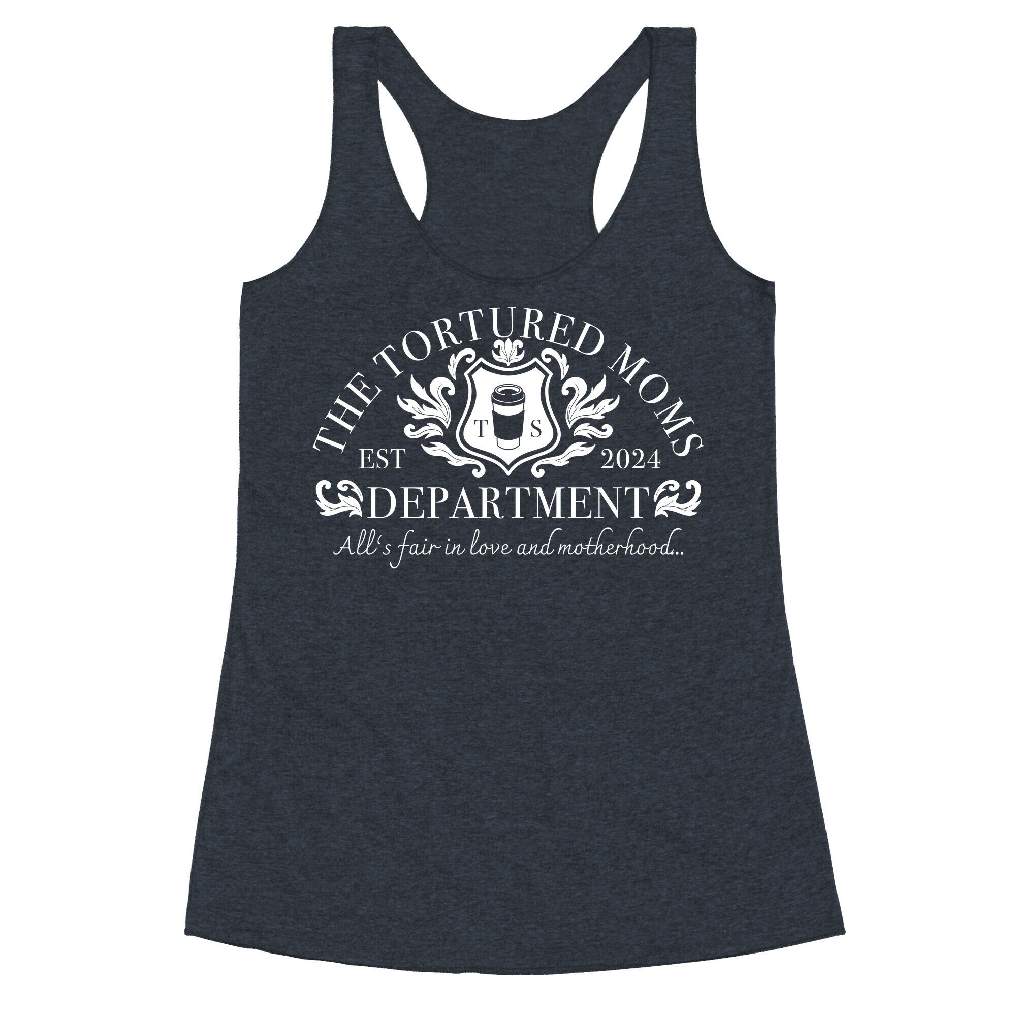 The Tortured Moms Department Racerback Tank