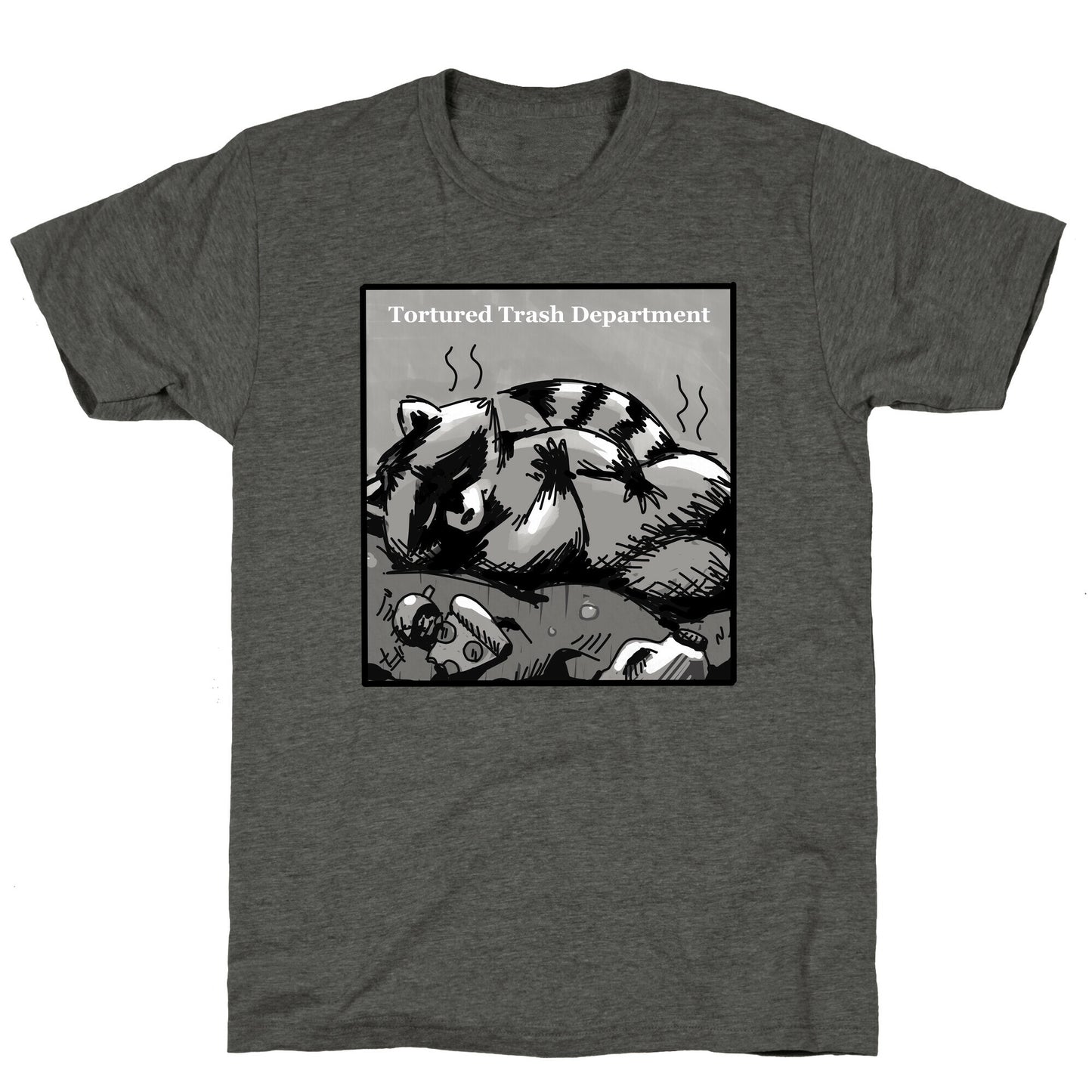 Tortured Trash Department Unisex Triblend Tee