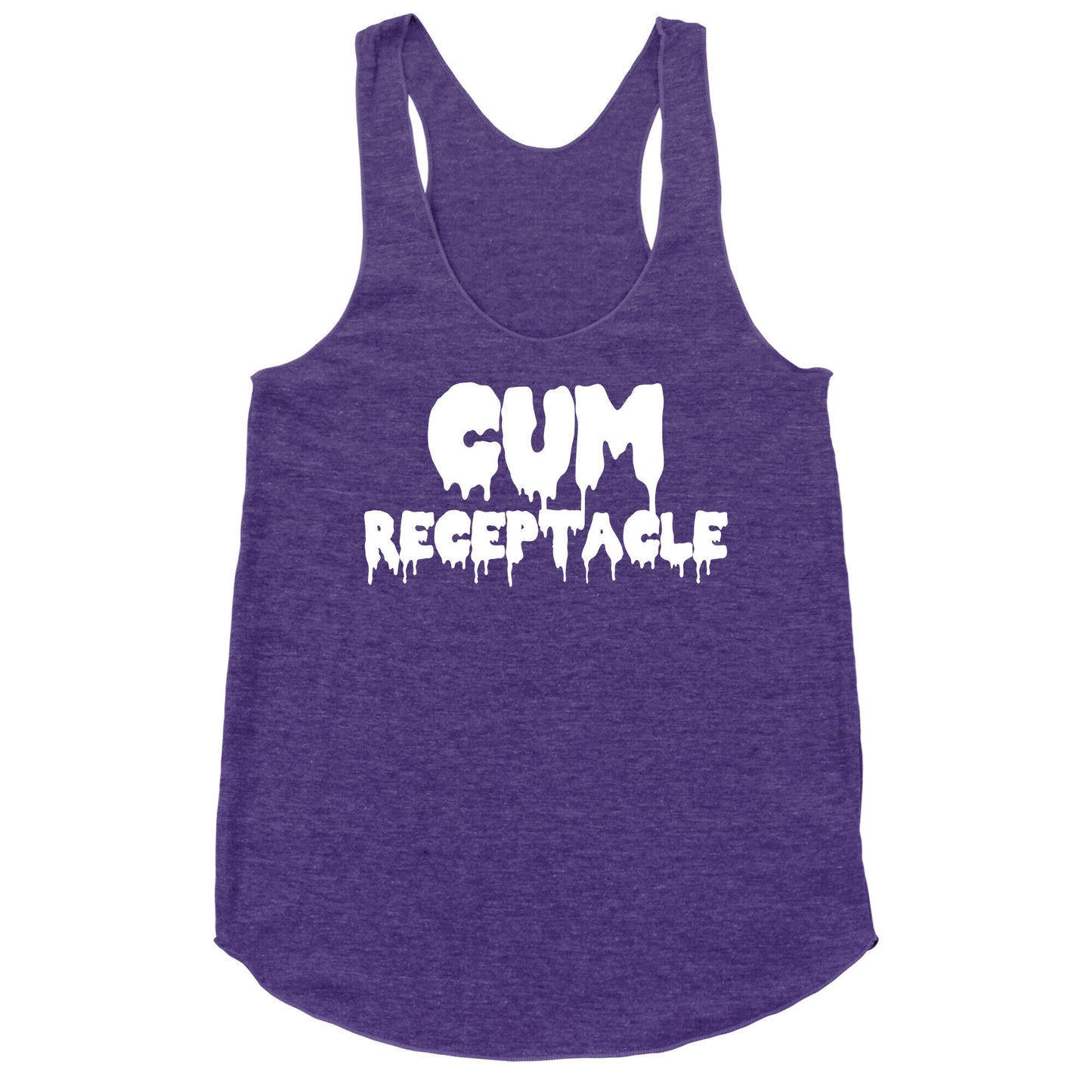 Cum Receptacle Racerback Tank