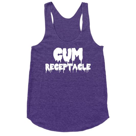 Cum Receptacle Racerback Tank