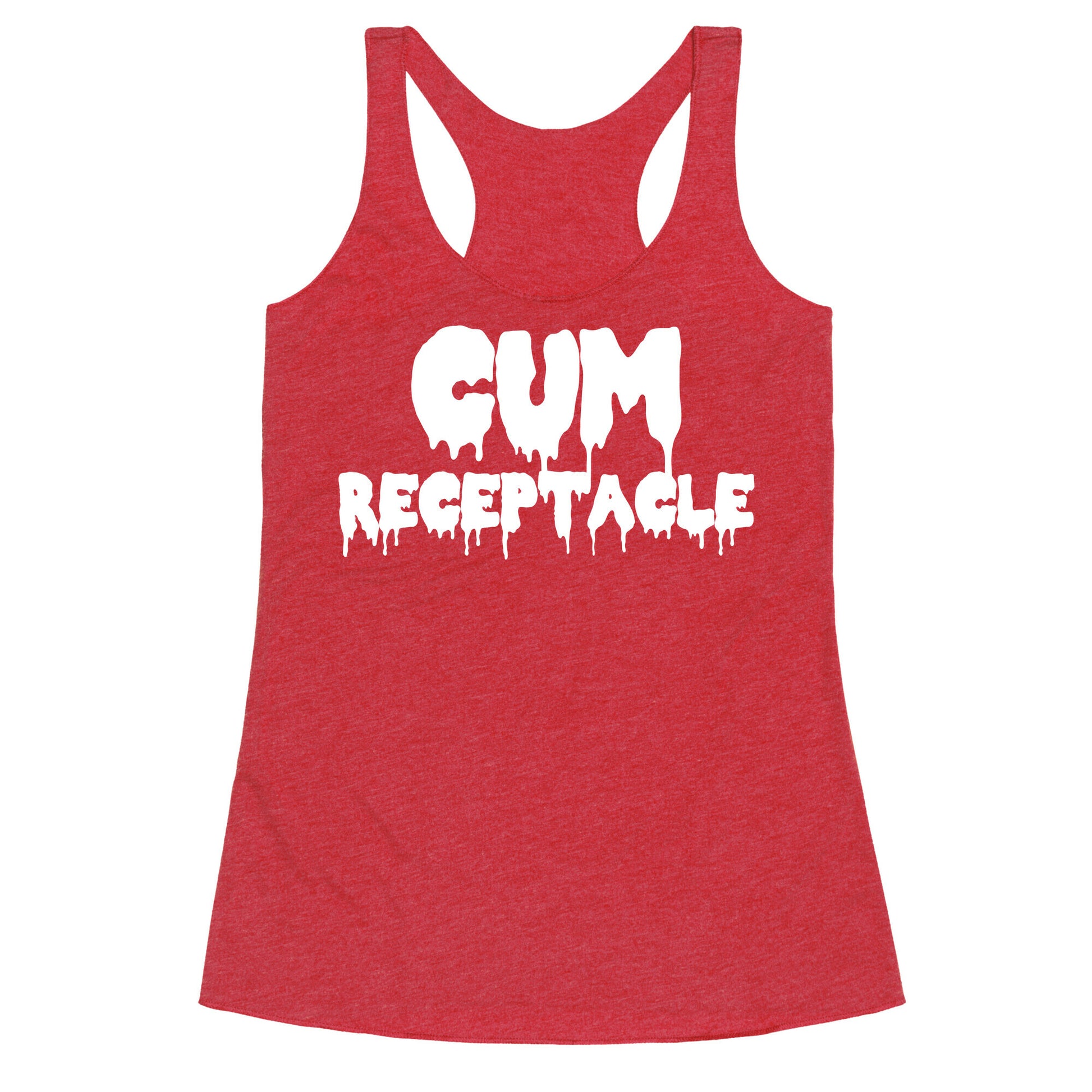Cum Receptacle Racerback Tank