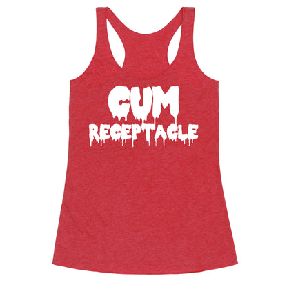 Cum Receptacle Racerback Tank