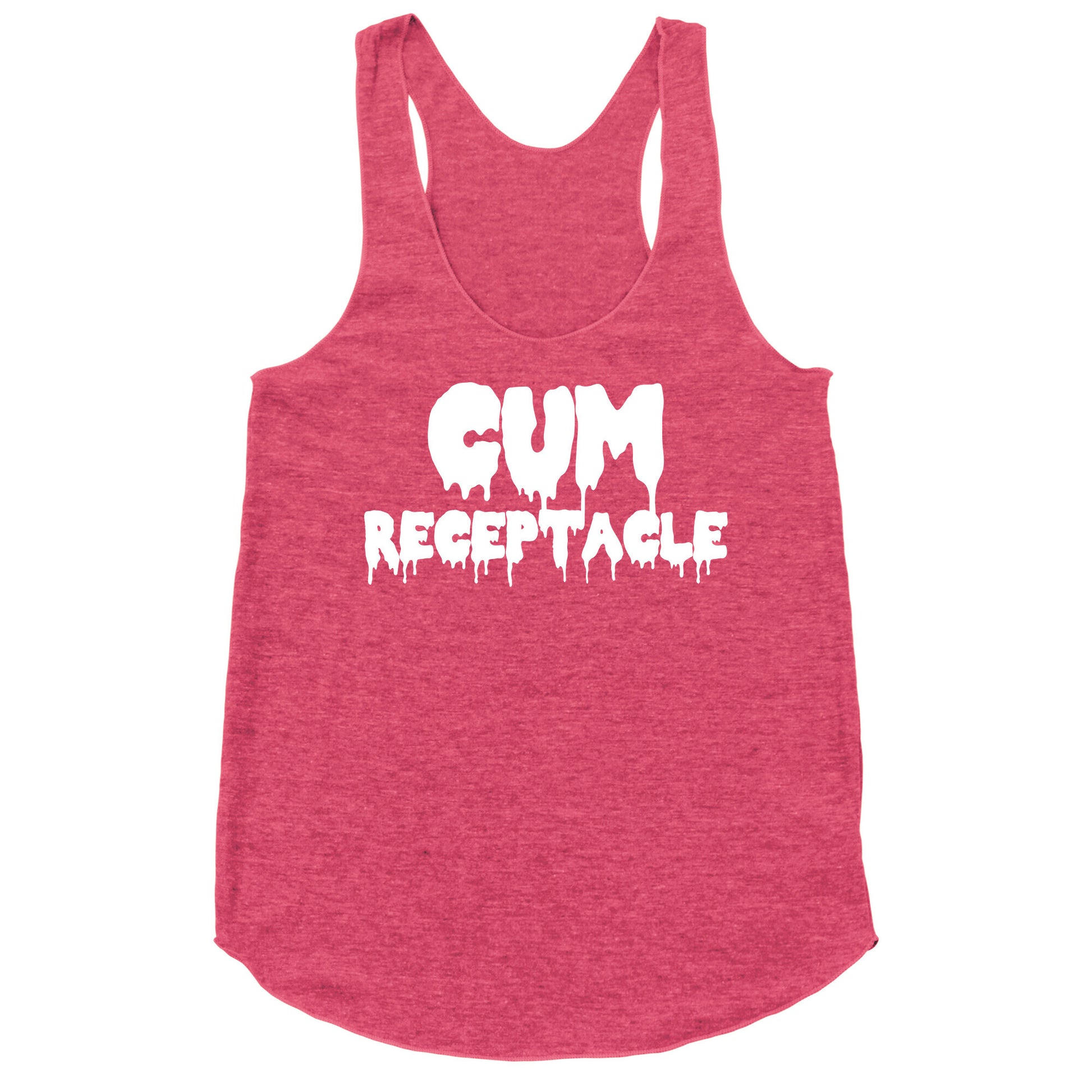 Cum Receptacle Racerback Tank