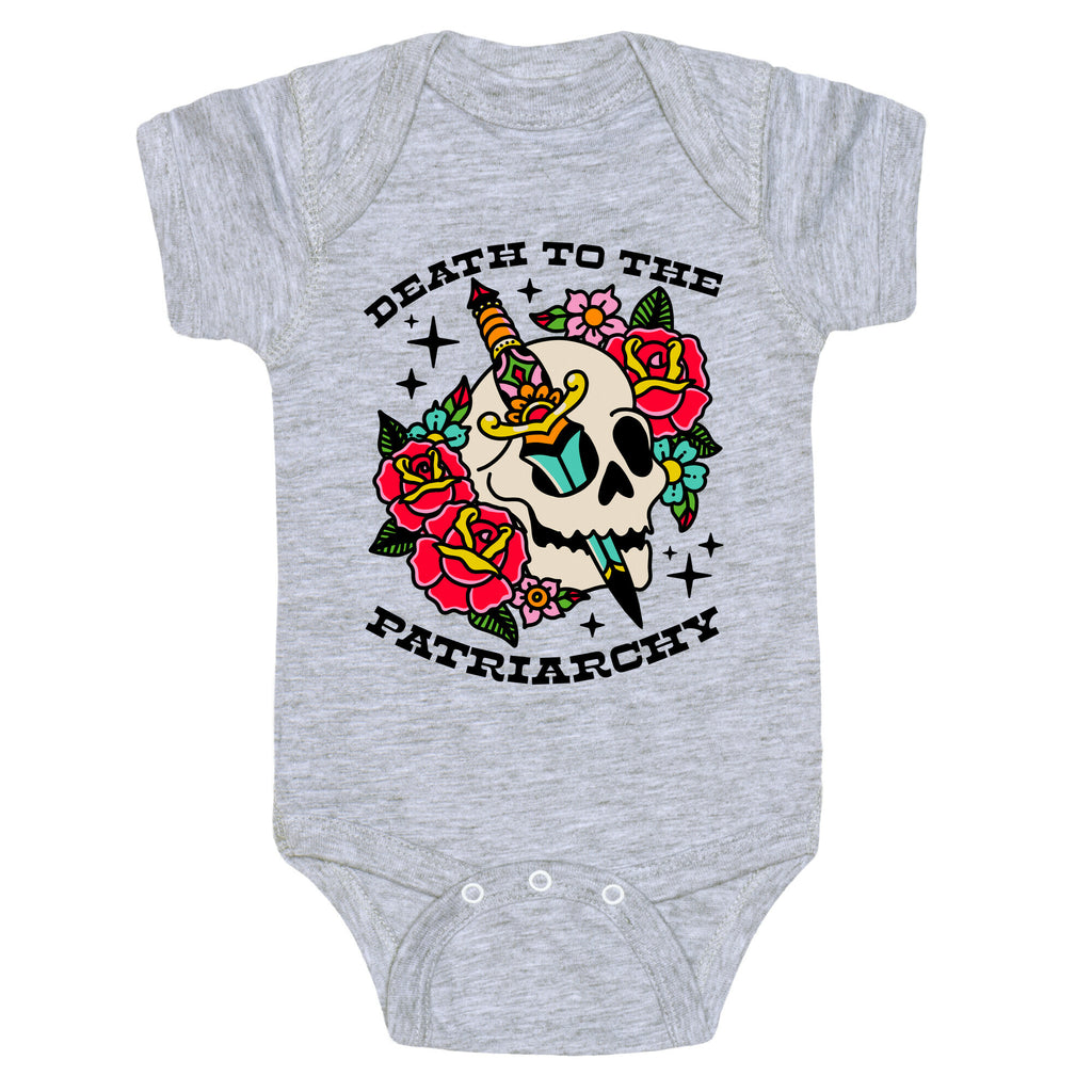 Death to The Patriarchy Baby One-Piece