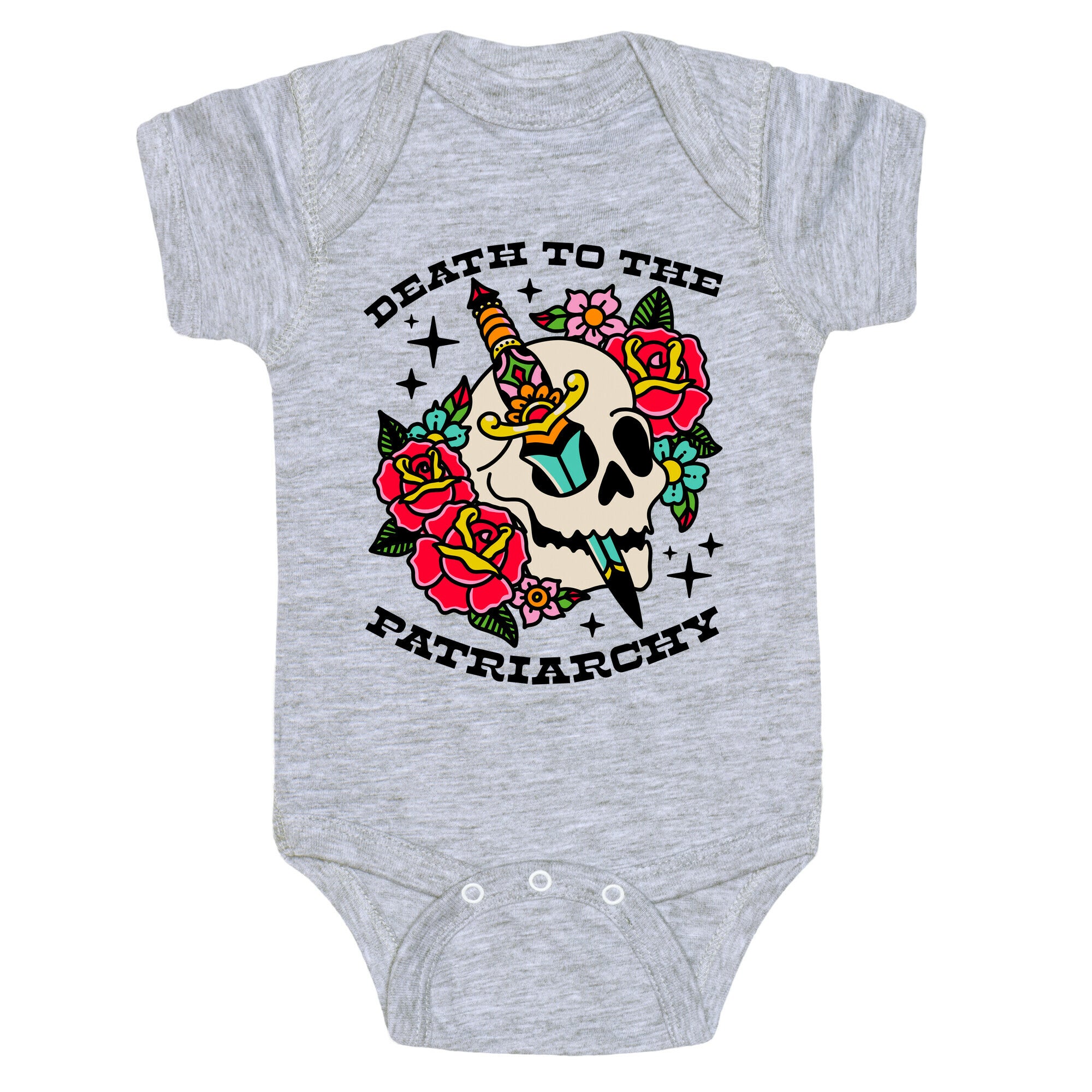 Death to The Patriarchy Baby One-Piece