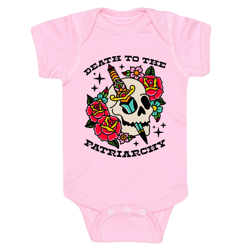 Death to The Patriarchy Baby One-Piece