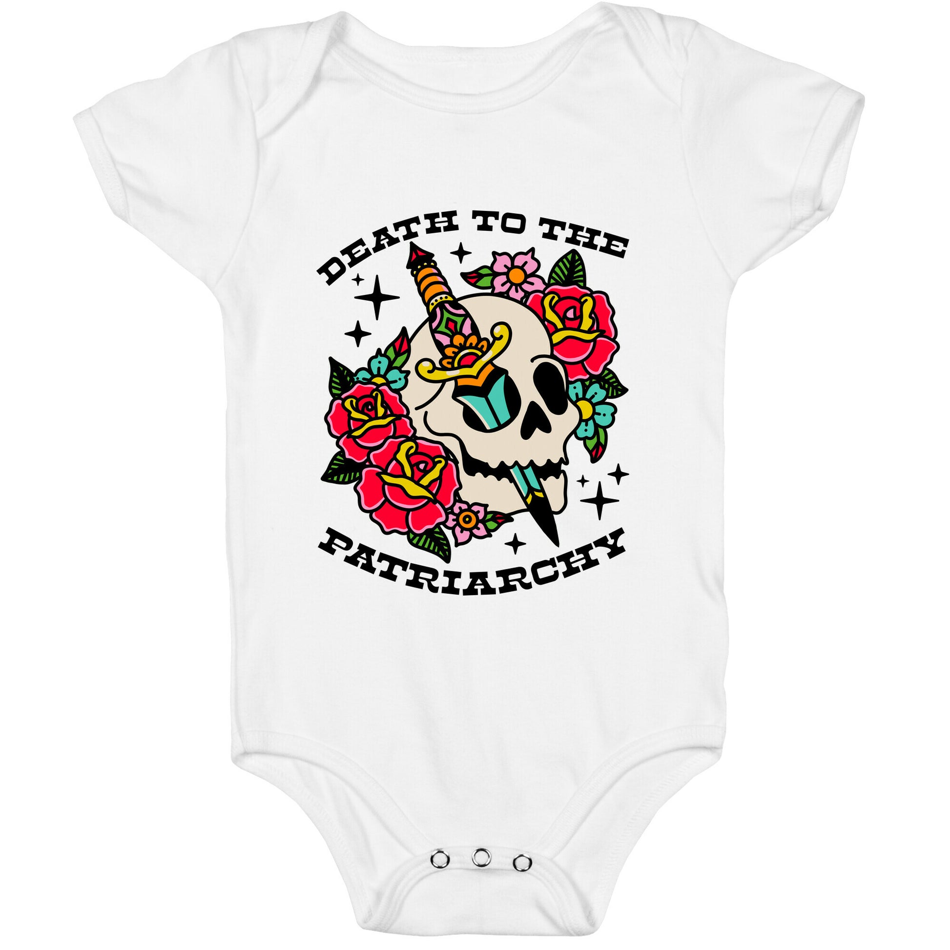 Death to The Patriarchy Baby One-Piece