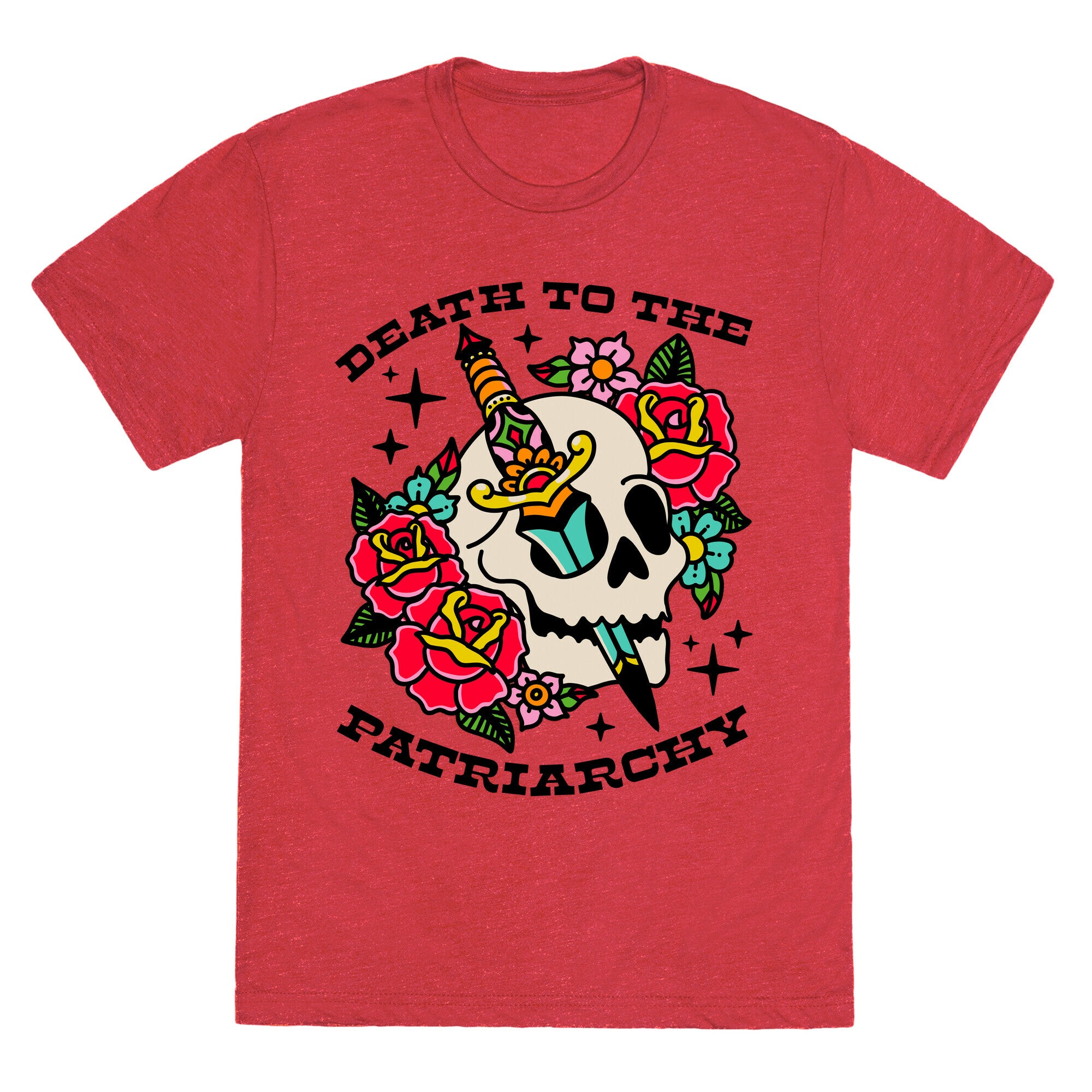 Death to The Patriarchy Unisex Triblend Tee
