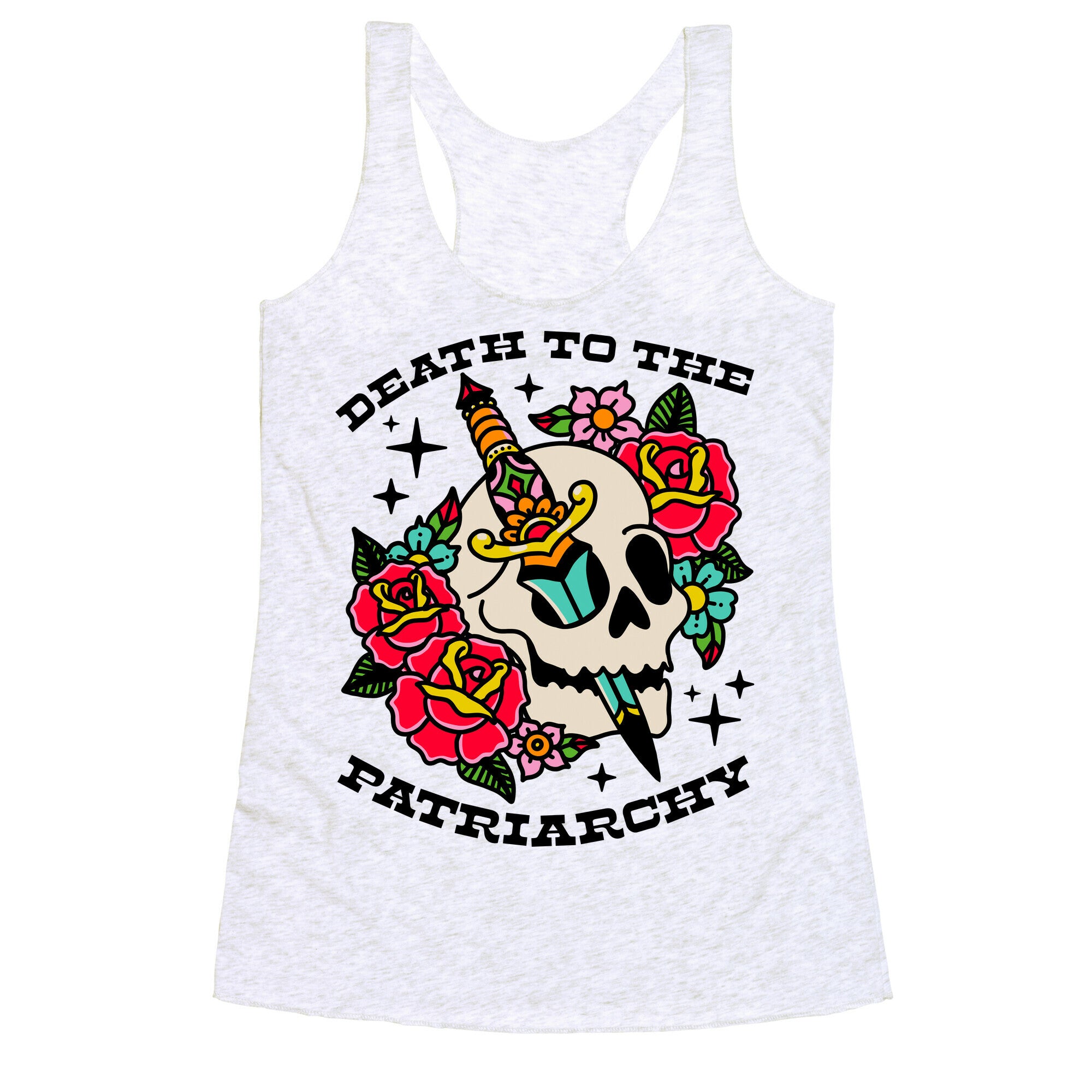 Death to The Patriarchy Racerback Tank