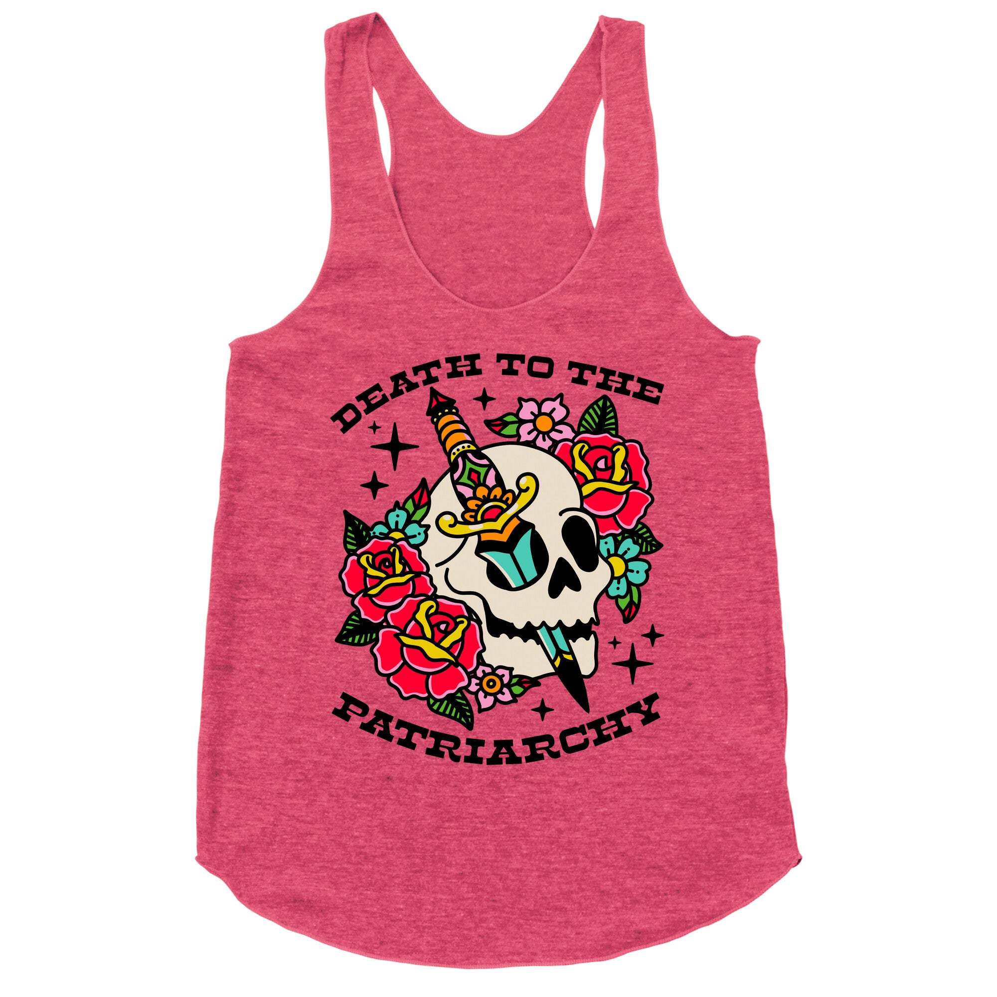 Death to The Patriarchy Racerback Tank