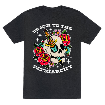 Death to The Patriarchy Unisex Triblend Tee