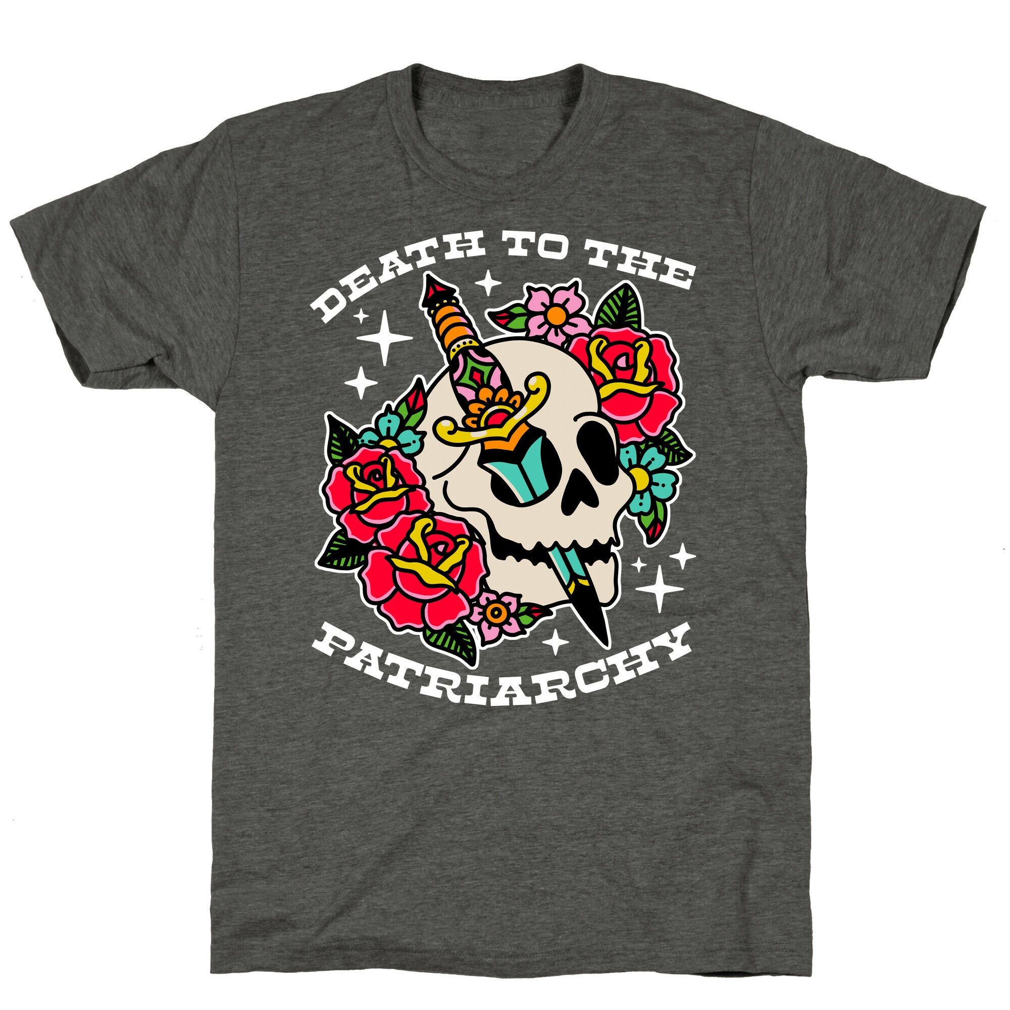 Death to The Patriarchy Unisex Triblend Tee