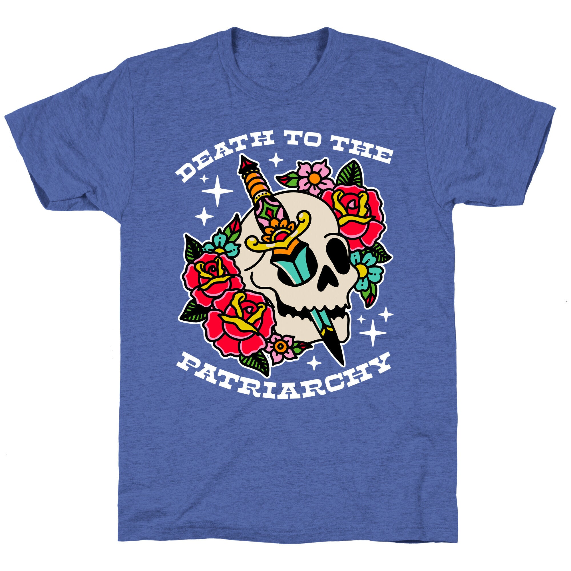 Death to The Patriarchy Unisex Triblend Tee