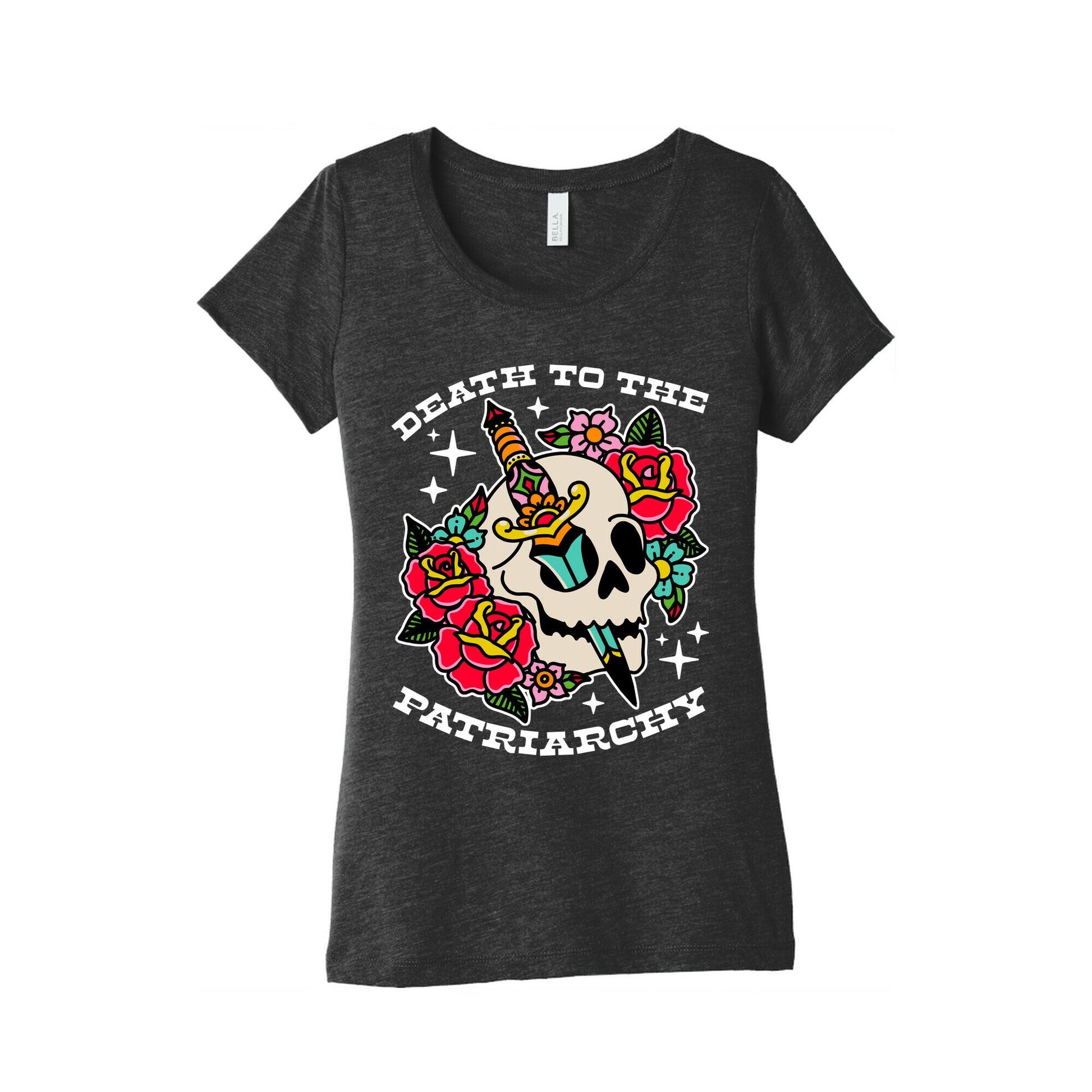 Death to The Patriarchy Women's Triblend Tee