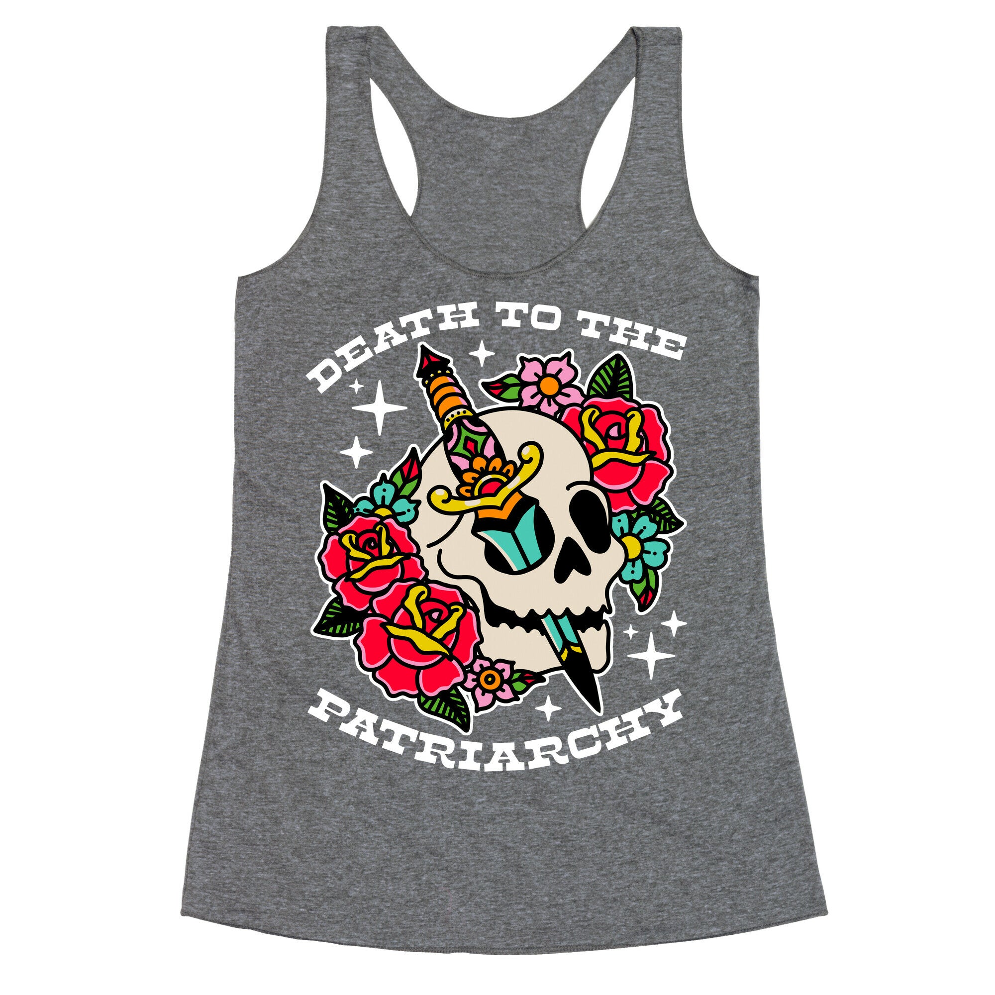 Death to The Patriarchy Racerback Tank