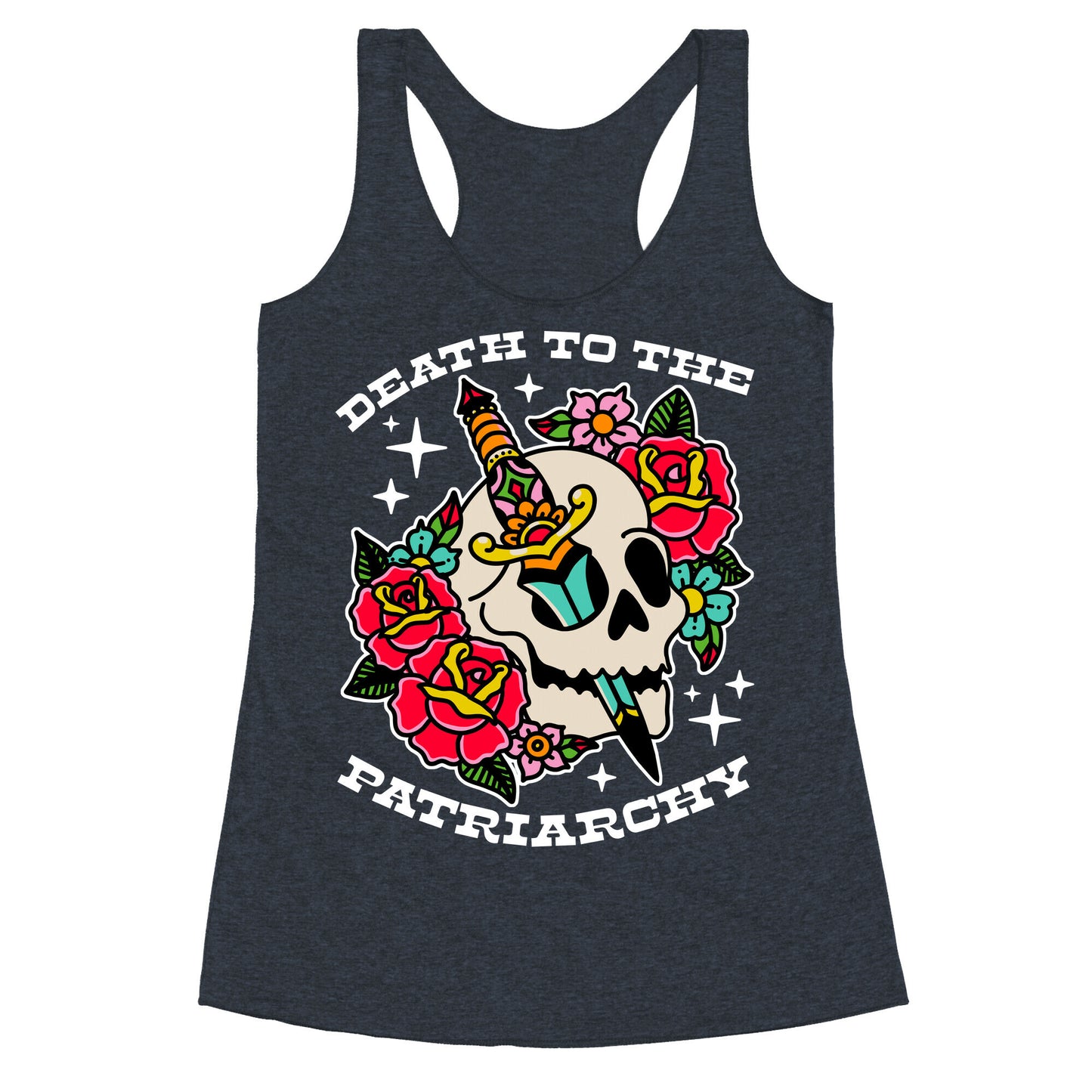 Death to The Patriarchy Racerback Tank