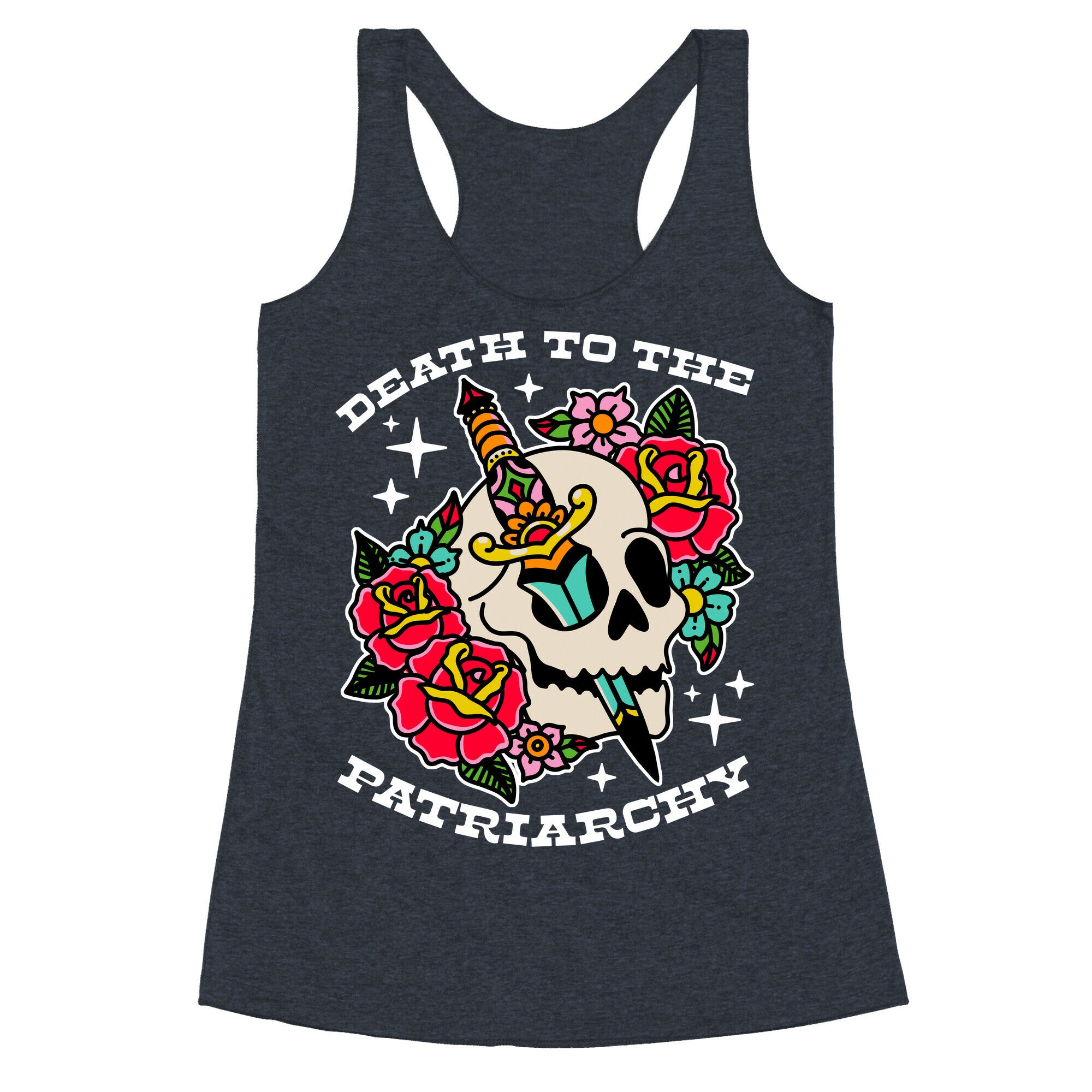 Death to The Patriarchy Racerback Tank