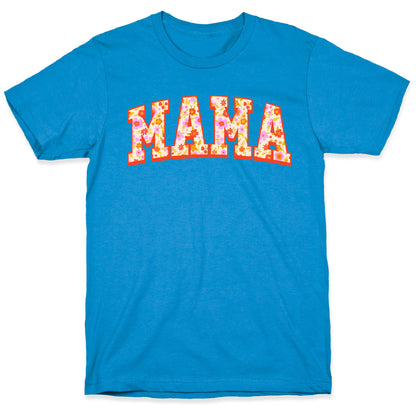 Floral Mama Text T-Shirt