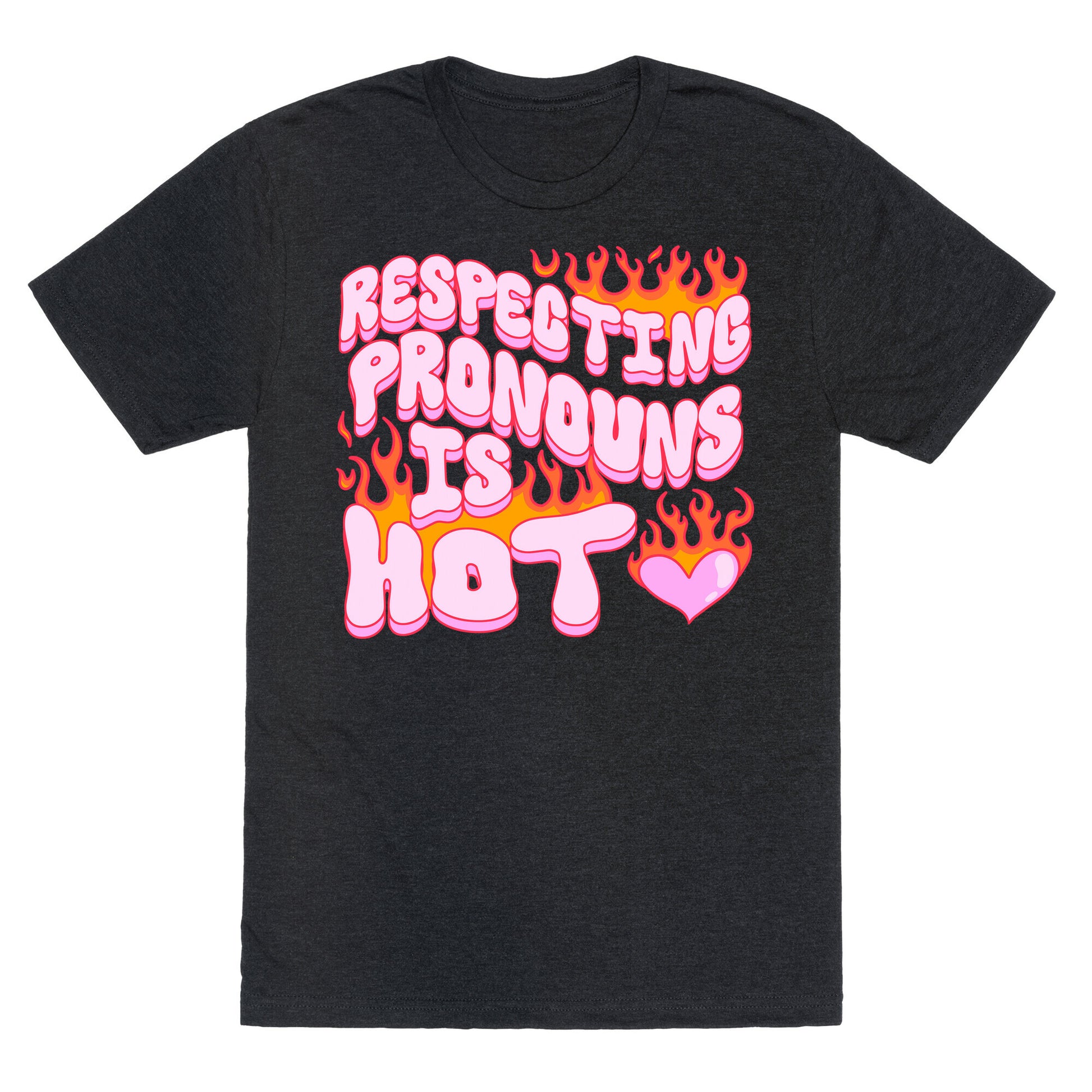 Respecting Pronouns Is Hot Unisex Triblend Tee