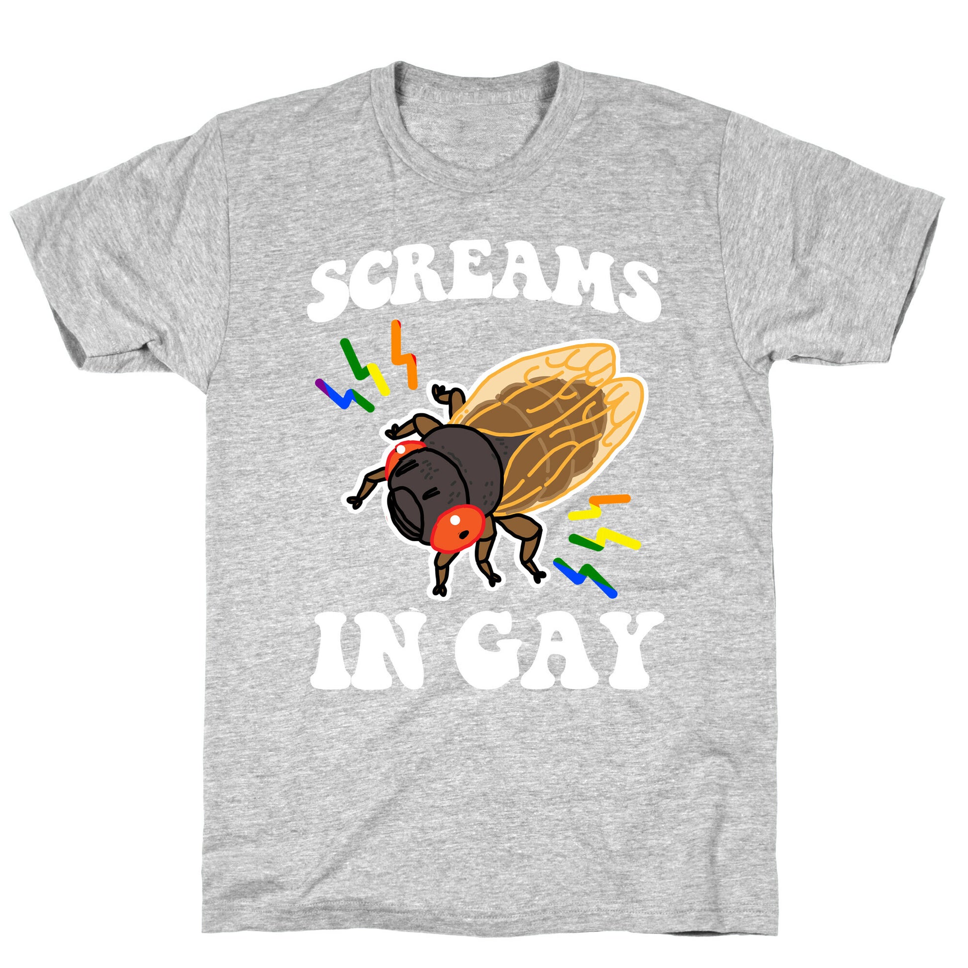Screams in Gay T-Shirt