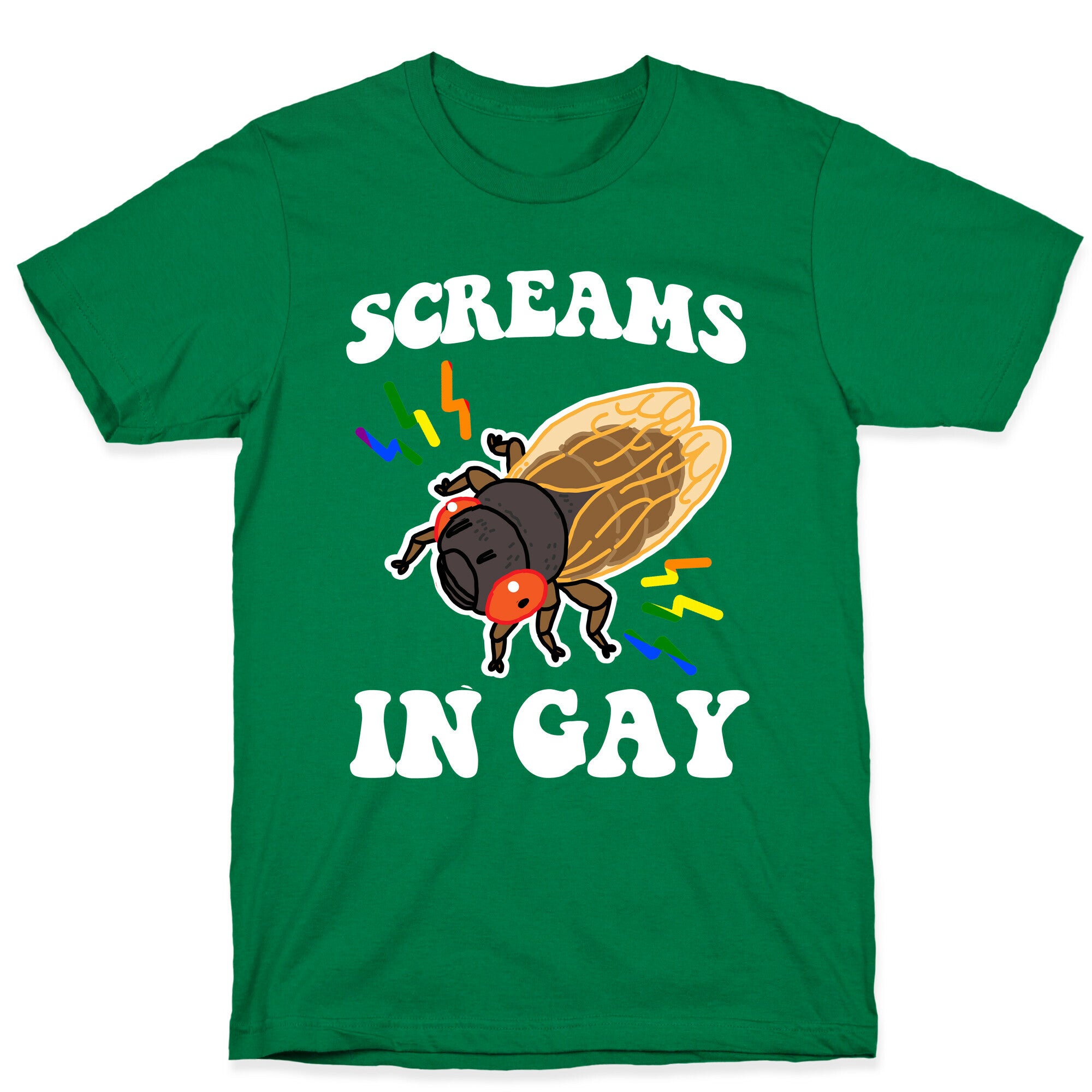 Screams in Gay T-Shirt