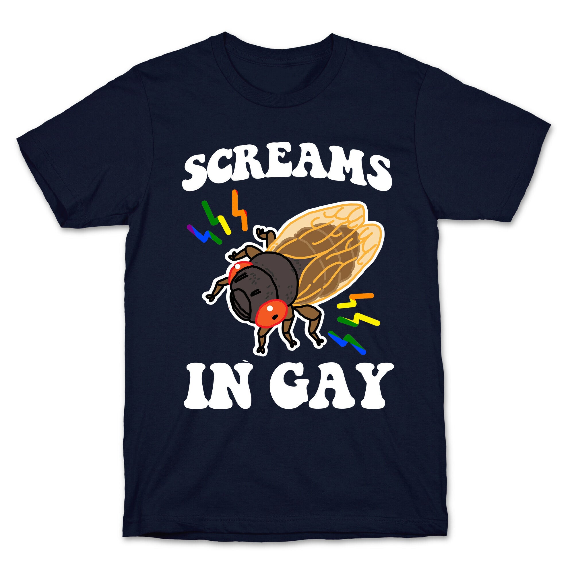 Screams in Gay T-Shirt