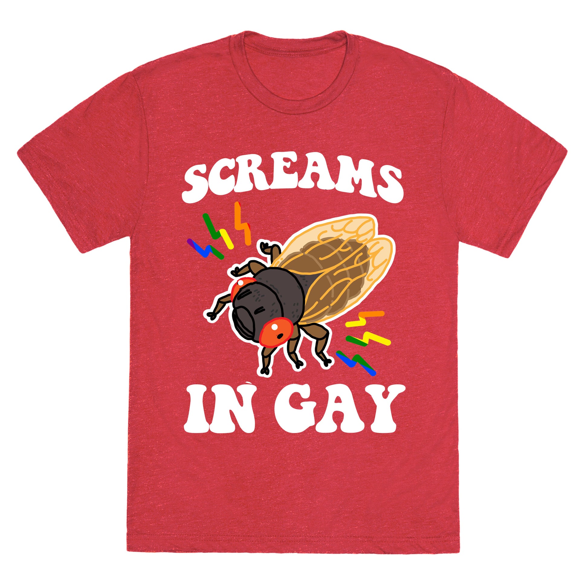 Screams in Gay Unisex Triblend Tee