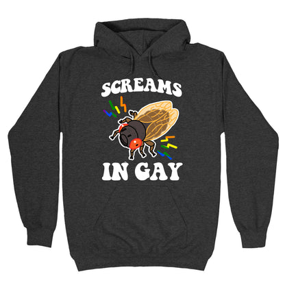 Screams in Gay Hoodie