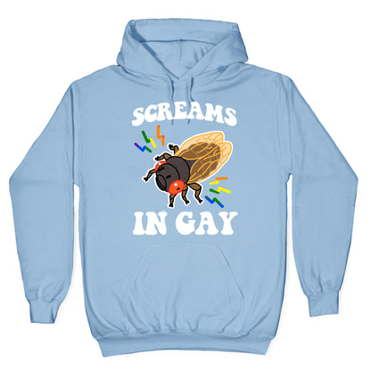 Screams in Gay Hoodie